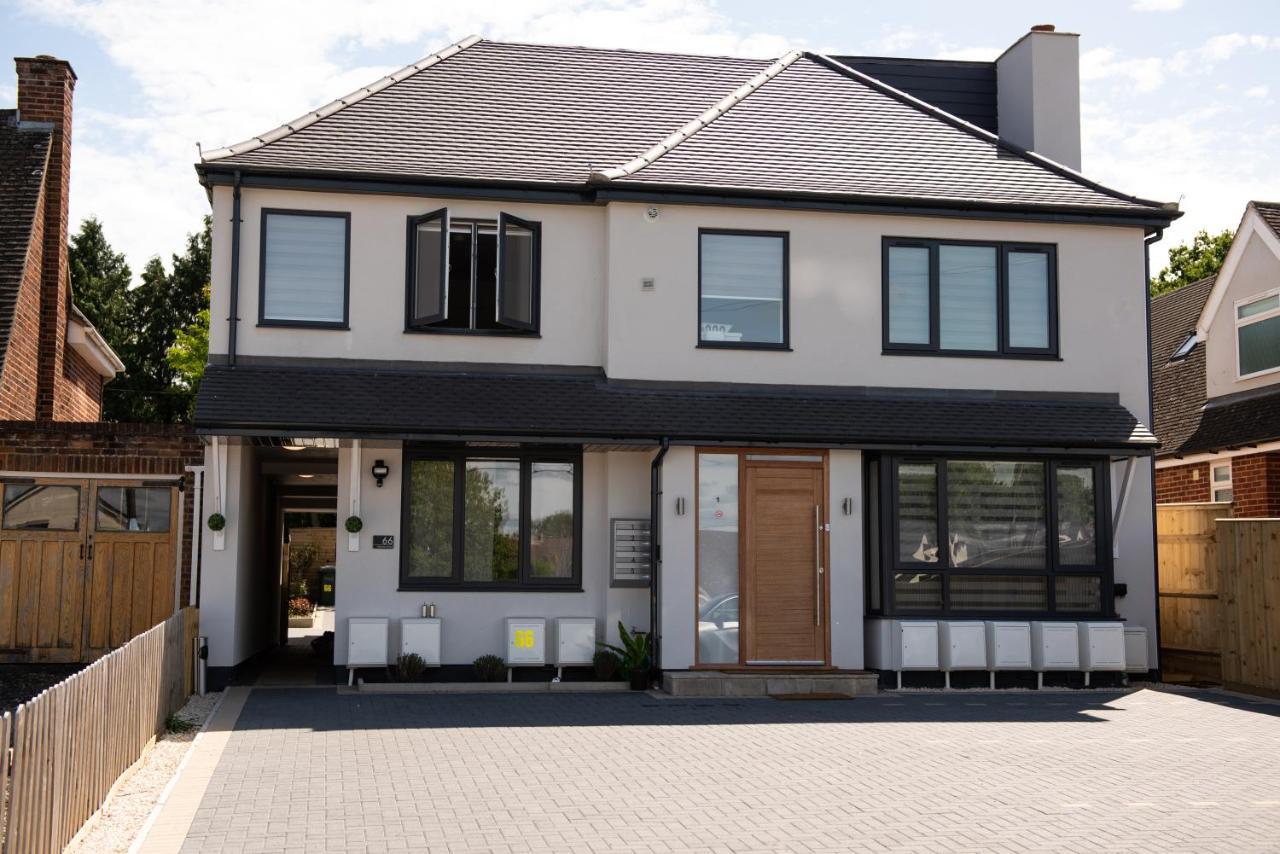 Walnut Flats-F4, 2-Bedroom With Ensuite - Parking, Netflix, Wifi - Close To Oxford, Bicester & Blenheim Palace Kidlington Ngoại thất bức ảnh